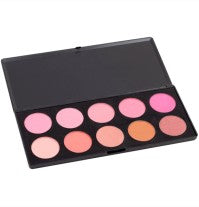 10 Color Blush Palette