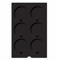 6 Color Pressed Powder Insert