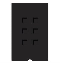 6 Color Lipstick Insert
