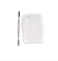 Mixing Plate and Spatula