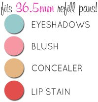 3 Medium Pan Palette (36.5mm)