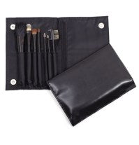 7pc Folder Brush Set - Black