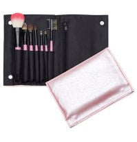 7pc Folder Brush Set - Pink