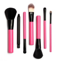 7pc Hot Pink Brush Set