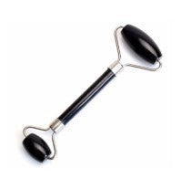 Obsidian Black Onyx Face Roller